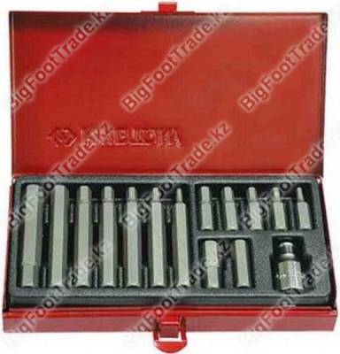 Нажмите для увеличения 3/8"&1/2" Набор бит/насадок шестигранных 10мм