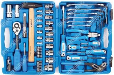 Нажмите для увеличения 1/2"+1/4" Набор инструмента 58пр