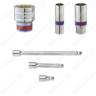 Нажмите для увеличения 1/2" Набор торцевых головок (дюйм) 24пр.