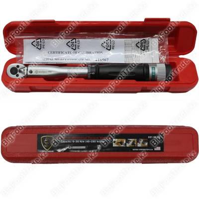 Нажмите для увеличения 3/8" Ключ динамометрический 20-110Нм (до 11кг)